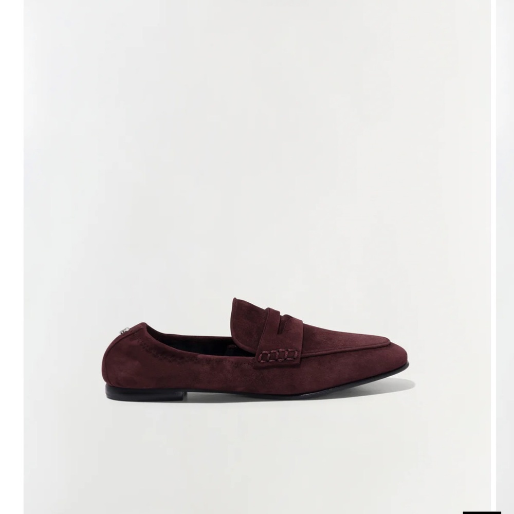 Simkhai Cocoa Suede Loafers - Picture 2 of 10